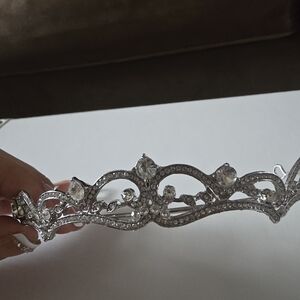 Elegant Silver Tiara